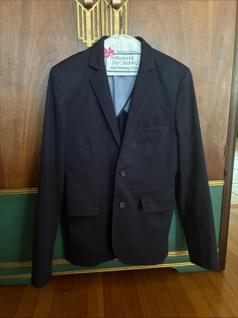 Crewcuts Boys' Navy Two-Button Blazer